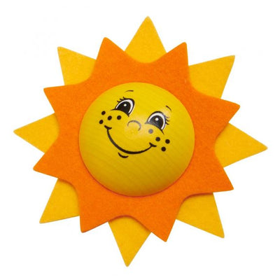 Sol que gira la peonza del bebé