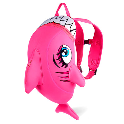 Mochila Infantil de Tiburón - Rosa