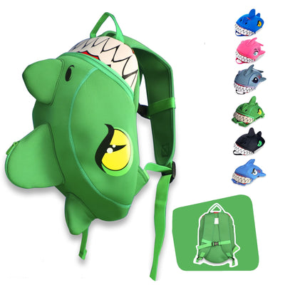 Mochila Infantil de Dragon - Verde