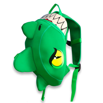 Mochila Infantil de Dragon - Verde