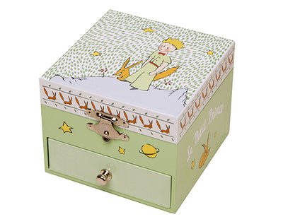 Coffret Musique Cube Phosphorescent Le Petit Prince - Jardin
