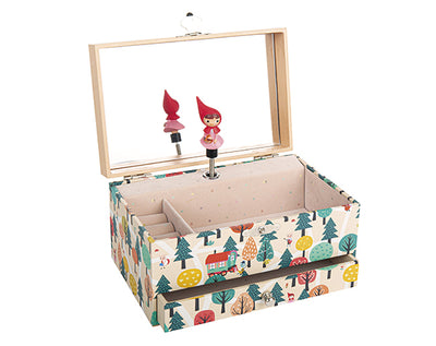 Boite à Bijoux Musicale Petit Chaperon Rouge