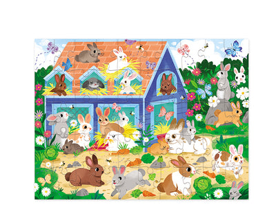 Puzzle Bunny House