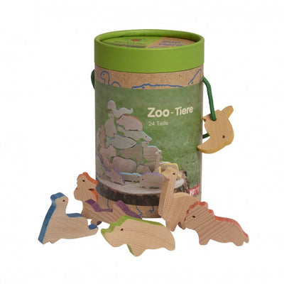 Animales del zoológico (24pc)