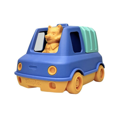 Camión de basura - Azul