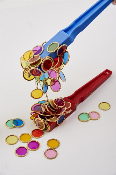 Conjunto 2 varitas y 100 fichas magnéticas