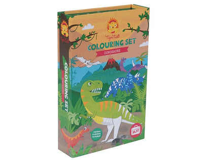 Colouring Sets Dinosaur