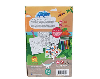 Colouring Sets Dinosaur