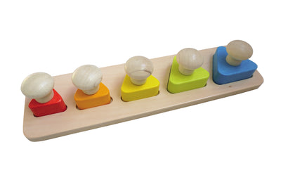 Triangle Puzzle With Knobs