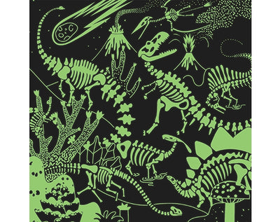 Glow in Dark Puzzle Dinosaurs Illuminated 500 pcs