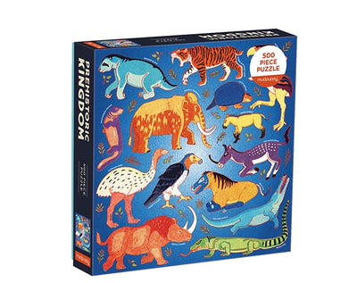 500 pc Family Puzzle Prehistoric Kingdom