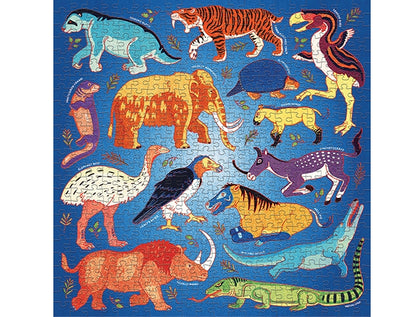 500 pc Family Puzzle Prehistoric Kingdom