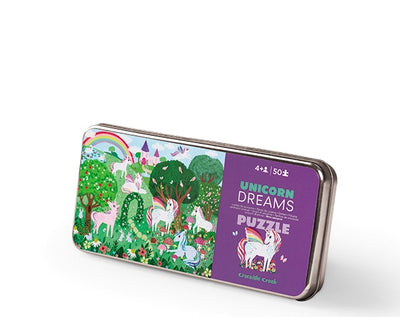 Tin Puzzle Unicorn Dreams 50 pc