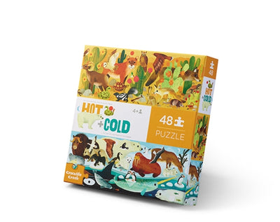 Puzzle Opposites Hot & Cold 48 pc