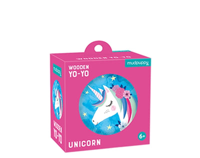 Wooden Yo-Yo Unicorn