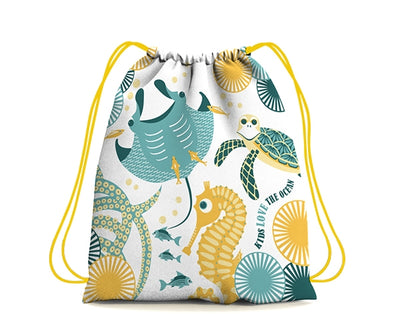 Bolsa Kids Love The Ocean Rucksack