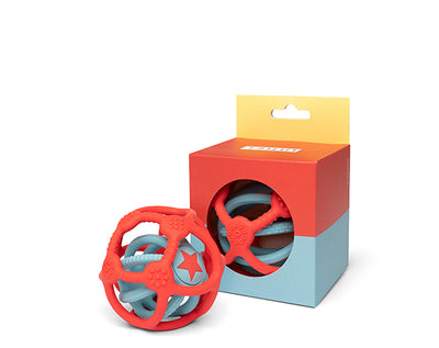 Sensory balls set of 2 Orange and Blue