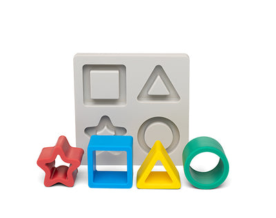 Puzzle Geometric Bright Colors