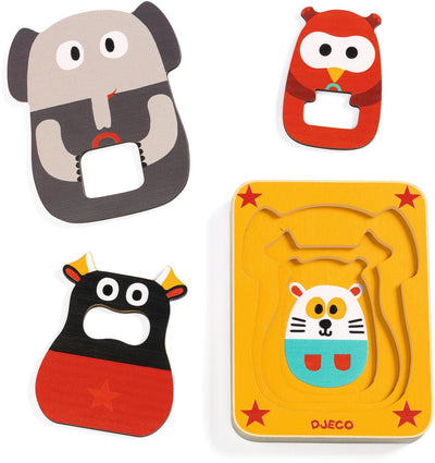 Puzzle 3 niveles Leo&Co