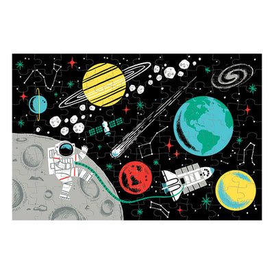 Glow in Dark Puzzle/Outer Space 100 pc
