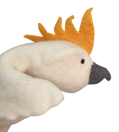 Hand Puppet Cockatoo