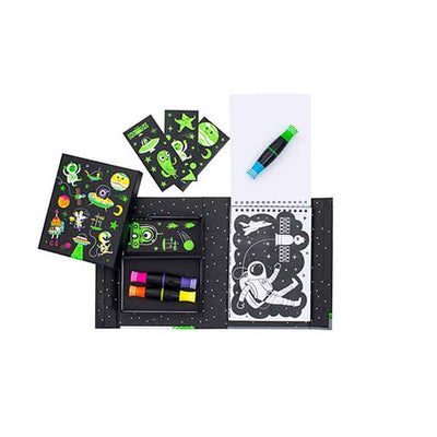 Neon Colouring Sets Outer Space