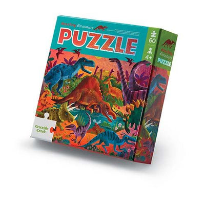 Puzzle Foil Dazzling Dinos 60 pc
