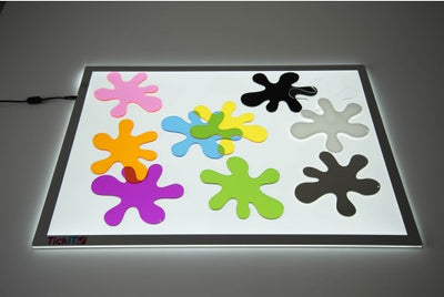 Splats - 10 manchas acrílicas translúcidas