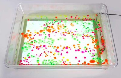 Bandeja de exploración de metracrilato para mesa de luz A3 tickit