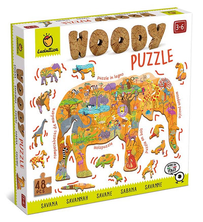 Woody Puzzle - Paisaje Fantástico