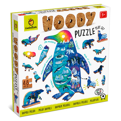 Woody Puzzle - Animales Polares