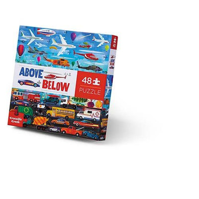 Puzzle Above & Below Things that Go 48 pc