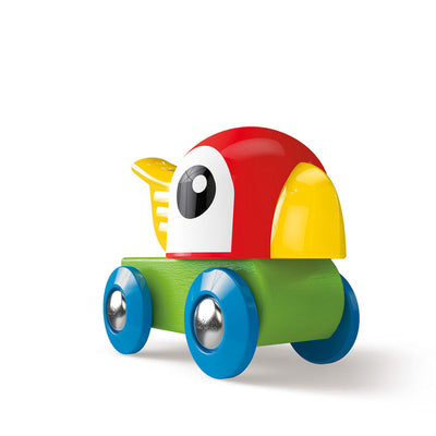 Silbato pájaro vagón tren