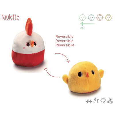 PAULETTE- MUÑECO REVERSIBLE