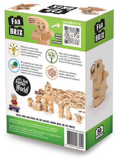 FabBrix Natural Eco-Pack 50 piezas