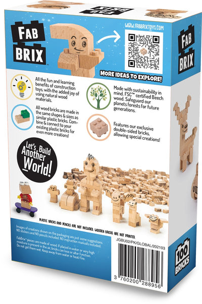 FabBrix Natural Eco-Pack 100 piezas