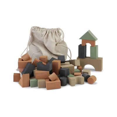 Bloques de construcción XL pack 80 pcs. (bosque)