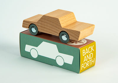 Back and Forth car - Madera natural