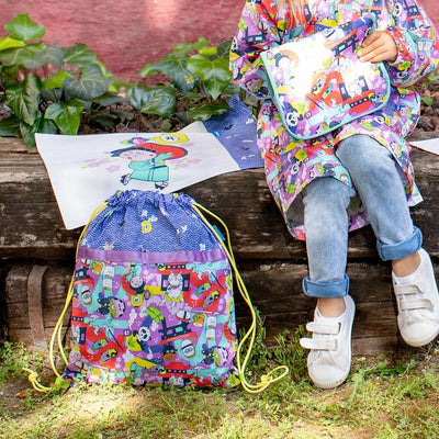 Mochila Japan lovers lila