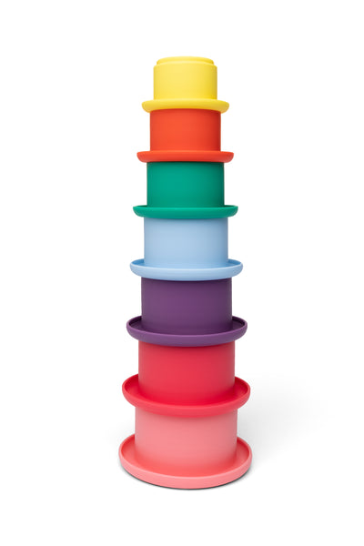 Stacking Cups Red, Yellow and Blue
