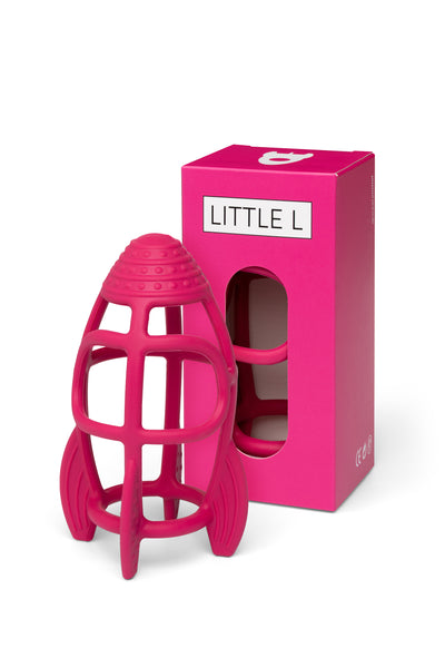 Teether Spaceship Pink