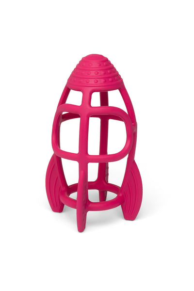 Teether Spaceship Pink