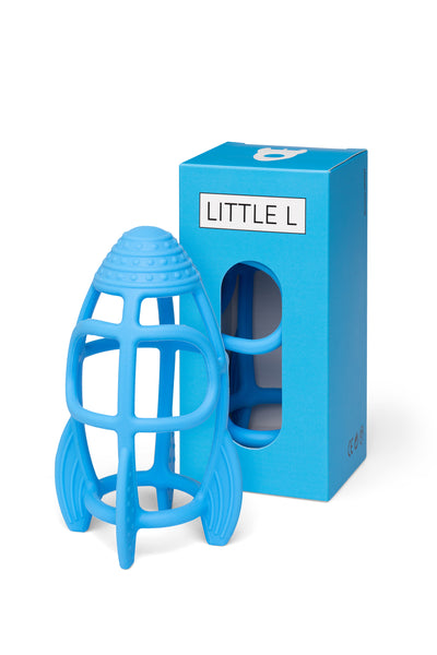 Teether Spaceship Blue