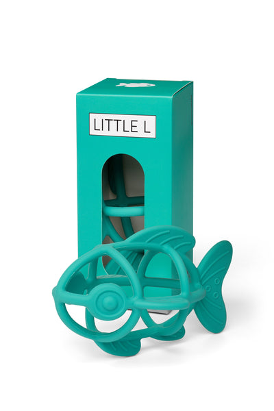Teether Fish Green