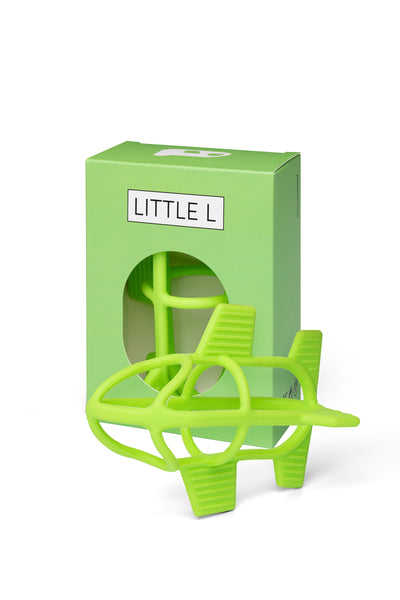 Teether Plane Green