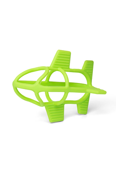 Teether Plane Green