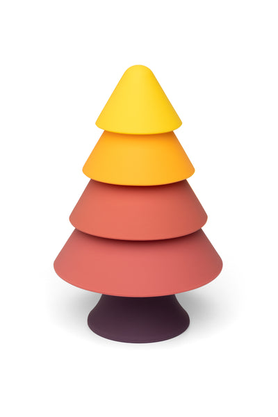 Stacking Pine Tree Bright Colors
