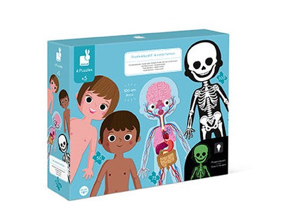 PUZLE EDUCATIVO CUERPO HUMANO 50,75,100 PZ