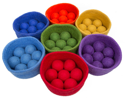 Earth Ball/ Bowl set 6 colores