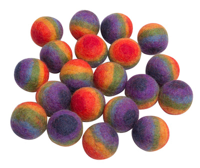 Rainbow Balls Pack 5 bolas (3,5 cm)